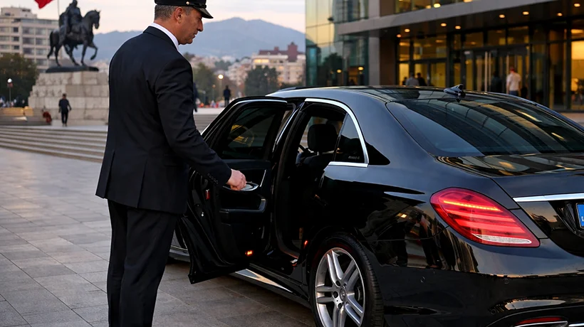 Executive Car Hire with Chauffeur in Tirana